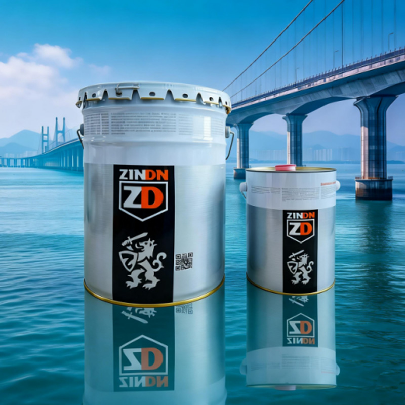 Moisture-curing Wear-resistant Glass Flake Paint